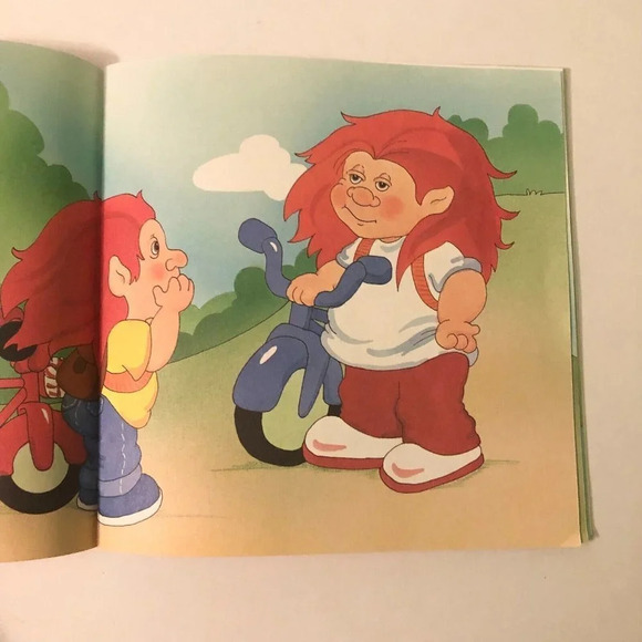 Vintage 1992 The Norfin Trolls Ralph Trolls New Bicycle Scholastic Book - Picture 10 of 15